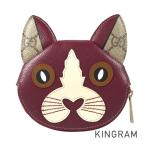 ショッピングＧＧ グッチ GGスプリーム キャット 818766 コインケース fhb【中古】