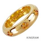 クロムハーツ ネガティブCHクロスバンドリング 22K 14.5号(54-55) リング fke【中古】