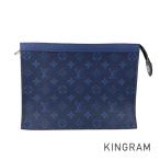 ショッピングポシェット ルイ・ヴィトン タイガラマ ポシェット ヴォヤワージュ MM M30423 クラッチバッグ ju【中古】