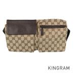  Gucci GG парусина 28566 поясная сумка kkd[ б/у ]