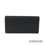 ルイ・ヴィトン モノグラム エンボス ポルトフォイユ ブラザ M69038 長財布 二つ折り kkd【中古】