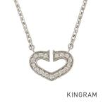 カルティエ Cハート B7008300 ネックレス sst【中古】