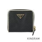 プラダ サフィアーノ FORI 1M0522 二つ折り財布 st【中古】