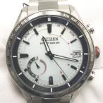 CITIZEN б/у Citizen CC3085-51A серебряный кейс :43.6×46.9mm запястье вокруг :19cm мужские наручные часы #JW-26
