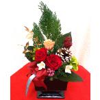 プリザーブドフラワーギフトクリスマスお正月２ＷＡＹアレンジWinter送料...