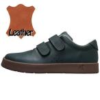 AREth earth lI velcro ( глубокий зеленый кожа )( I липучка спортивные туфли )