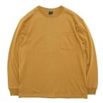 GOHEMPgo-hempl10oz JERSEY LOW POCKET TEE 25 ( Brown Duck )( немного толстый. long TEE)