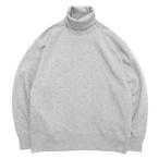 GOHEMPgo-hemplTURTLE NECK SWEAT ( пепел Heather )(ta-toru шея тренировочный )