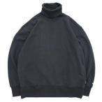 GOHEMPgo-hemplTURTLE NECK SWEAT ( стальной ru серый )(ta-toru шея тренировочный )