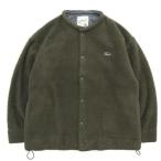 GOHEMPgo-hemplNO COLLAR SHIRTS ( авокадо )( боа жакет )