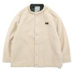 GOHEMPgo-hemplNO COLLAR SHIRTS ( крем )( боа жакет )