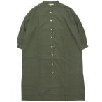 A HOPE HEMPa Hope hempl женский Hemp Canvas Back Tail Shirt OP ( оливковый )( One-piece )