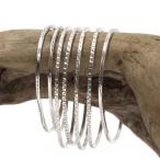NAVAJO Navajo группа l серебряный браслет ( narrow )( индеец ювелирные изделия )