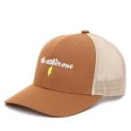 [THE OTHER ONEjia The - one ] вышивка Tracker колпак 25 ( светло-коричневый )( сетчатая кепка )