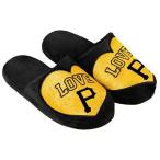 フォーエバーコレクティブルズ レディース サンダル シューズ Pittsburgh Pirates Women's Love Glitter Slide Slippers