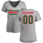ファナティクス ブランデッド レディース Tシャツ トップス Portugal Women's Personalized Name & Number T-Shirt