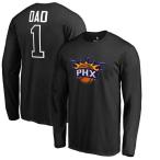 ファナティクス ブランデッド メンズ Tシャツ トップス Phoenix Suns Fanatics Branded Big & Tall #1 Dad Long Sleeve T-Shirt