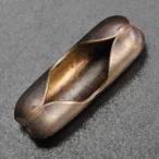 ボールチェーン 留め具 真鍮 古美 ボール直径2mm用 Chain Clasp ドッグタグ ドックタグ 認識票 DOG TAG