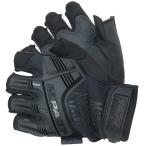  механизм niks одежда M-Pact защитный кожух есть половина палец перчатка [ M размер ] Mechenix Wear кожаные перчатки 