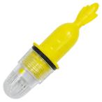 ストロボライト LED 点滅灯 単1電池使用 [ イエロー / D_(単一電池_1本) ] フラッシャー 自動点滅灯