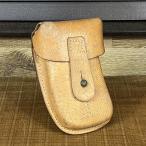  Чехия армия сброшенный товар SMG подсумок для магазинов Vz61 журнал специальный кожаный [ повреждение есть ] Чехия s осел Kia military