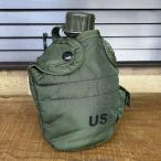 アメリカ軍放出品 水筒  LC-2カバーセット 1QTキャンティーン付き OD [ 破損あり ] 米軍放出品 水筒カバー 実物