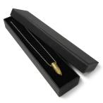  подарочная коробка приклеивание коробка 22.5×5×3cm кейс для украшений [ черный / 1 шт ] подарок box 