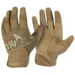 HELIKON-TEX Tacty karu перчатка All Round Fit кожзаменитель материалы RK-AFL-PO [ койот &amp; adaptive зеленый / M размер ]