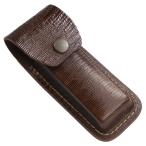  нож сумка кожаный ремень петля есть Lizard кожа style кожа ножны [ большой ] Sheaths Leather Lizard