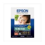 （まとめ） エプソン EPSON純正プリンタ用紙 写真用紙（光沢） KL20PSKR 20枚入 〔×5セット〕