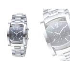ブルガリ BVLGARI アショーマ 自動巻き クロノ AA44C14SSDCH