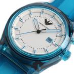 エンポリオアルマーニ EMPORIO ARMANI クオーツ メンズ 腕時計 AR1072 ホワイト ホワイト