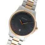 グッチ GUCCI Gタイムレス クオーツ メンズ 腕時計 YA126446 グレー グレー