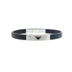 エンポリオアルマーニ EMPORIO ARMANI ブレスレット メンズ EGS2411040 シルバー ブラック ブラック