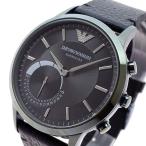 エンポリオアルマーニ EMPORIO ARMANI 腕時計 メンズ ART3021 クォーツ ガンメタル ブラック