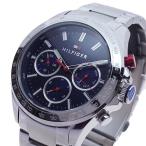 トミーヒルフィガー TOMMY HILFIGER 腕時計 メンズ 1791228 クォーツ ダークネイビー シルバー