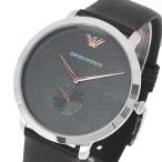 エンポリオアルマーニ EMPORIO ARMANI 腕時計 メンズ AR11162 MODERN SLIM クォーツ チャコールグレー ブラック