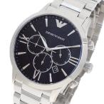 エンポリオアルマーニ EMPORIO ARMANI 腕時計 メンズ AR11208 クォーツ ブラック シルバー