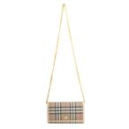 バーバリー BURBERRY チェーンウォレット お財布ポシェット レディース 8021728 HANNAH アーカイブベージュ