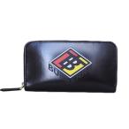 バーバリー BURBERRY TB ロゴ 長財布 ラウンドファスナー ウォレット メンズ 8021770 PATCHES ブラック BLACK