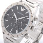エンポリオアルマーニ EMPORIO ARMANI 腕時計 AR11241 メンズ クォーツ ブラック シルバー