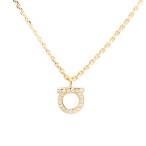 サルバトーレフェラガモ Salvatore Ferragamo ネックレス 760131-696654 レディース ガンチーニ GANCINO GCOLLO STRASS CRYSTAL ORO GIOV ゴールド