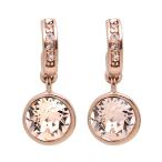 ジバンシィ GIVENCHY クリスタル ドロップ ピアス 1081159-3 レディース ローズゴールド ピンククリスタル