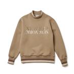 NEWERA テックスウェット モックネック クルーネック ベージュ ニューエラ ゴルフ GOLF 14669788 送料無料 あす楽 あすつく