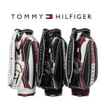 トミーヒルフィガー ゴルフ キャディバック カートキャディバッグ FACE THMG3FC4 Tommy Hilfiger 2023年秋冬モデル 送料無料 あす楽 あすつく