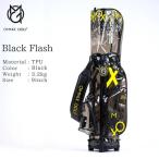 OMNIX GOLF BLACK FLASH キャディバッグ ブラック ブラックフラッシュ オムニックス 9.0インチ 3.2kg 軽量 スケルトン 送料無料 TR20231003 あす楽 あすつく