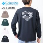 ショッピングコロンビア Columbia コロンビア ヤハラフォレスト ロングスリーブ Tシャツ 長袖Tシャツ ロンT 長T バックプリント メンズ レディース ユニセックス 送料無料 PM0499