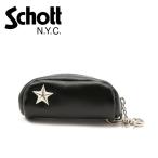 ショッピングschott Schott ショット ONE STAR KEY CASE ワンスター レザー キーケース 日本製 メンズ コインケース 送料無料 782-2970003 3129105 782-5970020