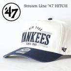 47BRAND フォーティーセブン キャップ ヤンキース ダブルヘッダー ピンストライプ ’47 ヒッチ HITCH メンズ 帽子 送料無料 B-WCDPS17GWP-WH