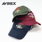 ショッピング寅 AVIREX アヴィレックス フライングタイガー刺繍 ベースボールキャップ 寅 虎 トラ 帽子 メンズ アビレックス 81263300